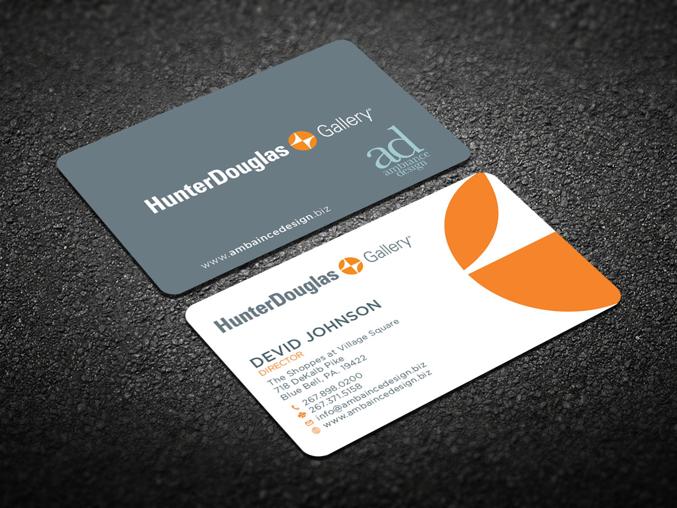 Business Card Design by Verified artistry (Design garden) for ambiance design | Design #11030077