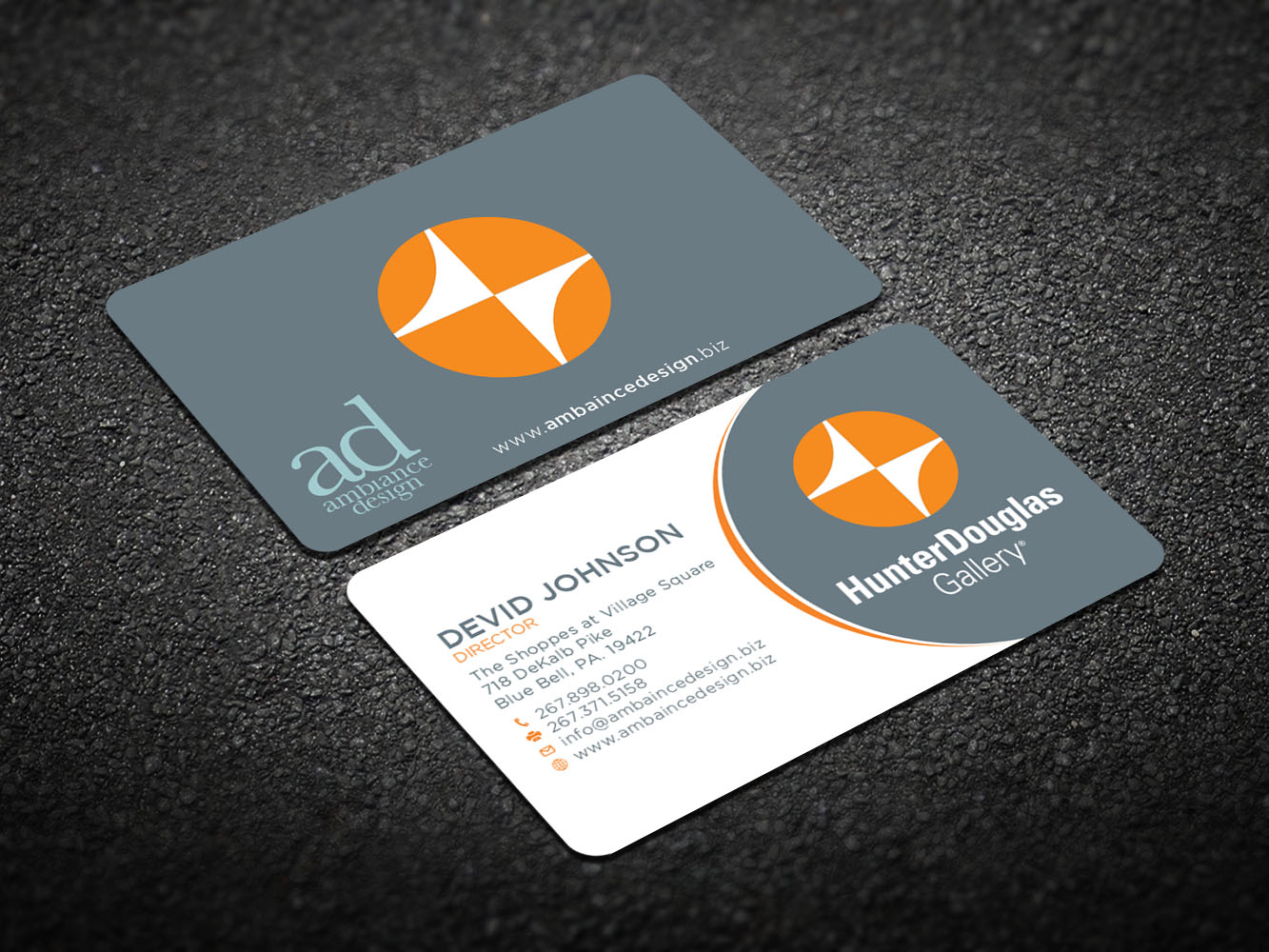 Business Card Design by Verified artistry (Design garden) for ambiance design | Design #11030085