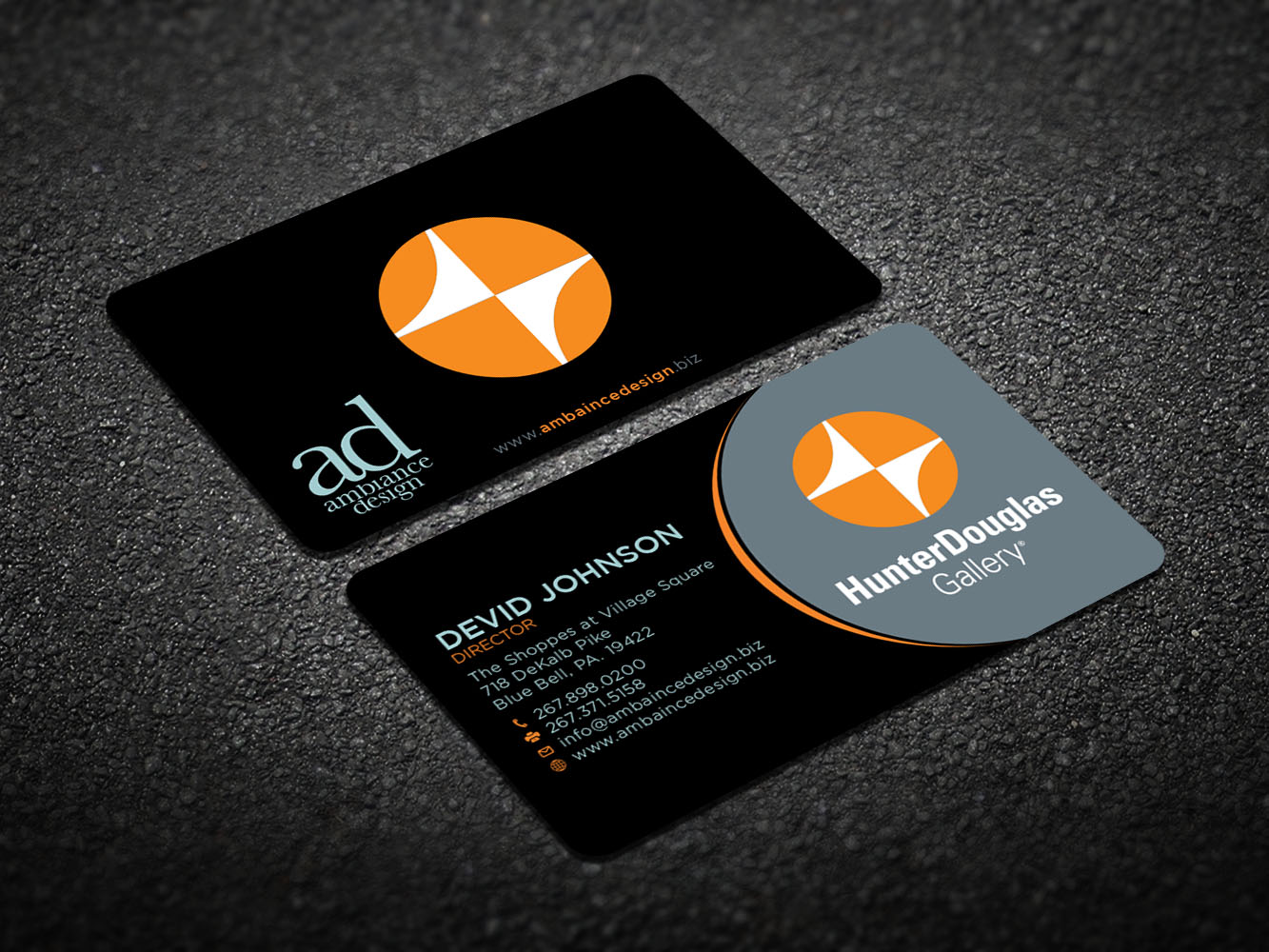 Business Card Design by Verified artistry (Design garden) for ambiance design | Design #11030087