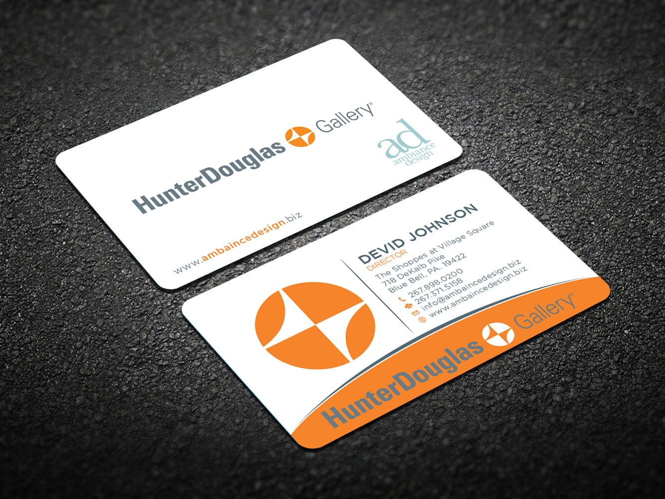 Business Card Design by Verified artistry (Design garden) for ambiance design | Design #11033844