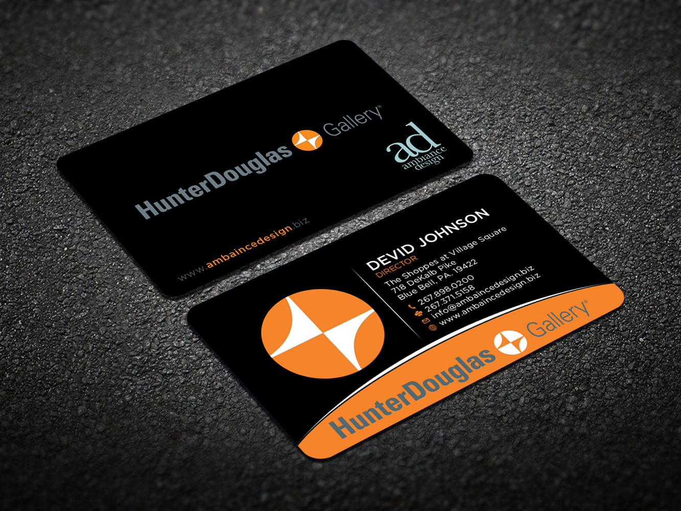 Business Card Design by Verified artistry (Design garden) for ambiance design | Design #11033846
