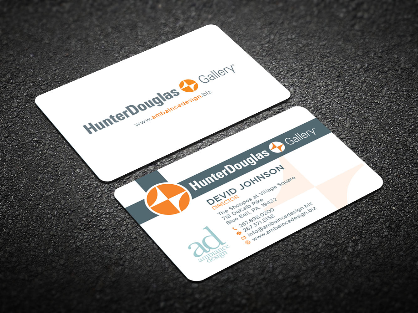 Business Card Design by Verified artistry (Design garden) for ambiance design | Design #11033847