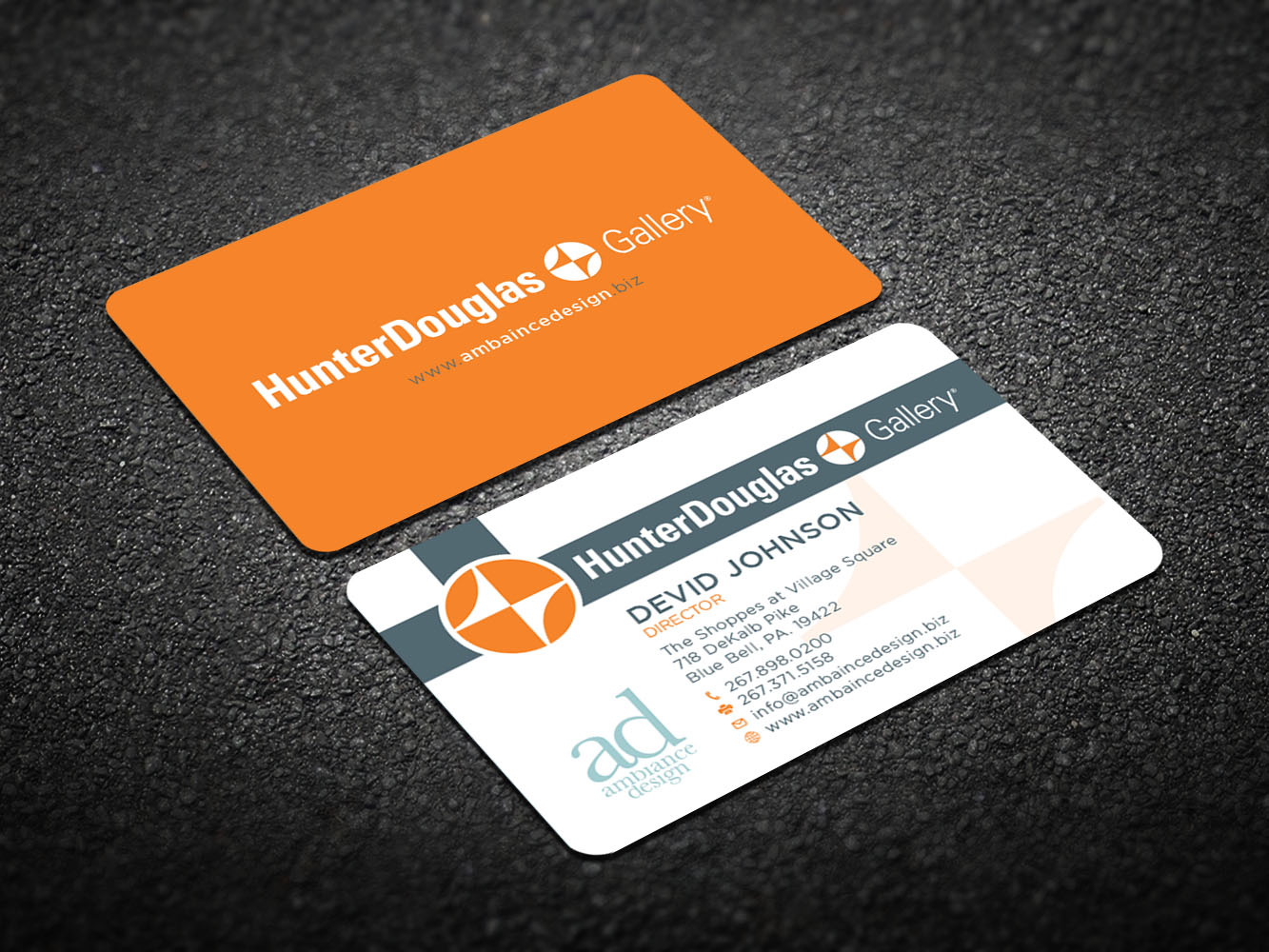 Business Card Design by Verified artistry (Design garden) for ambiance design | Design #11033848