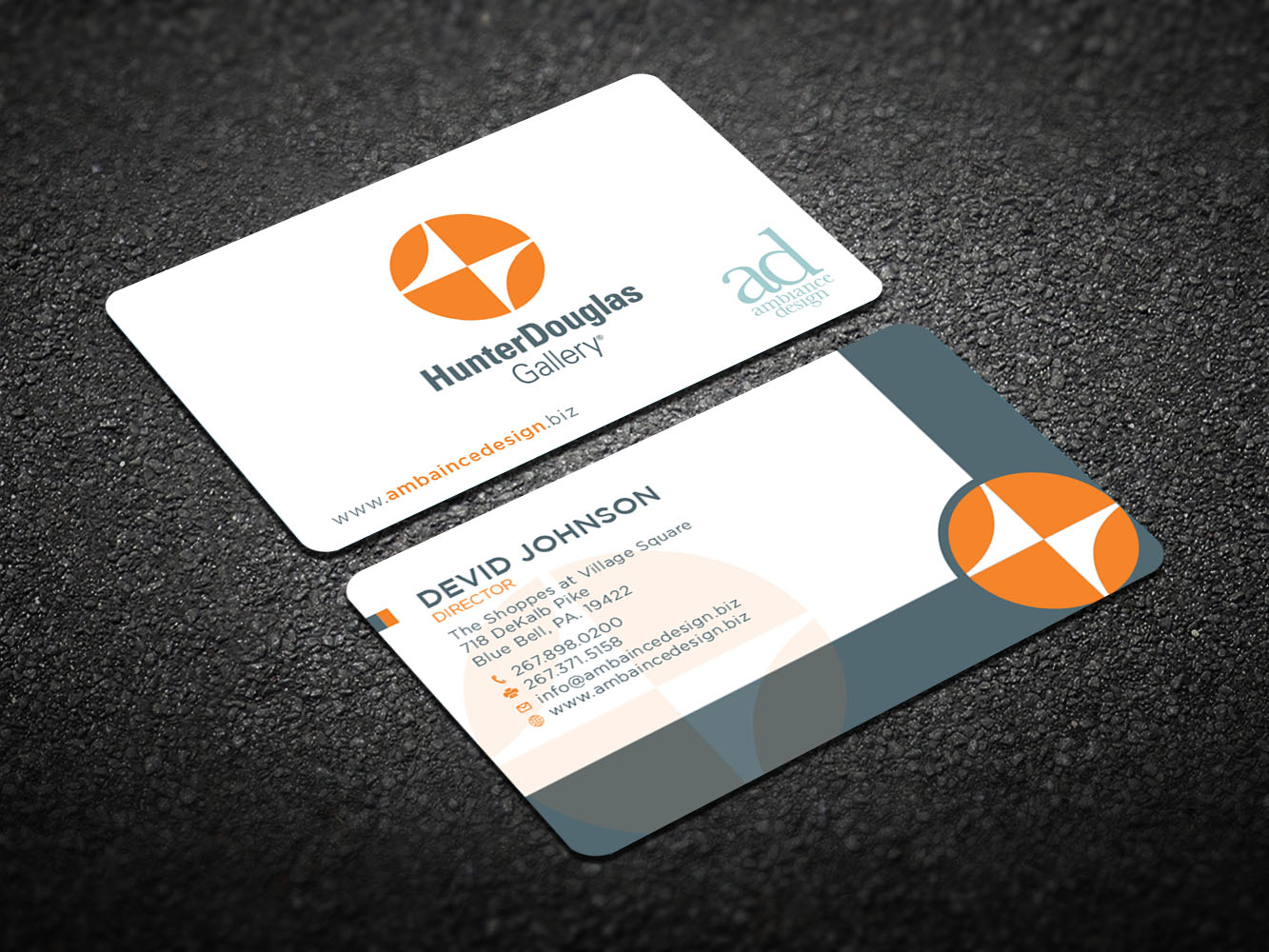 Business Card Design by Verified artistry (Design garden) for ambiance design | Design #11033852