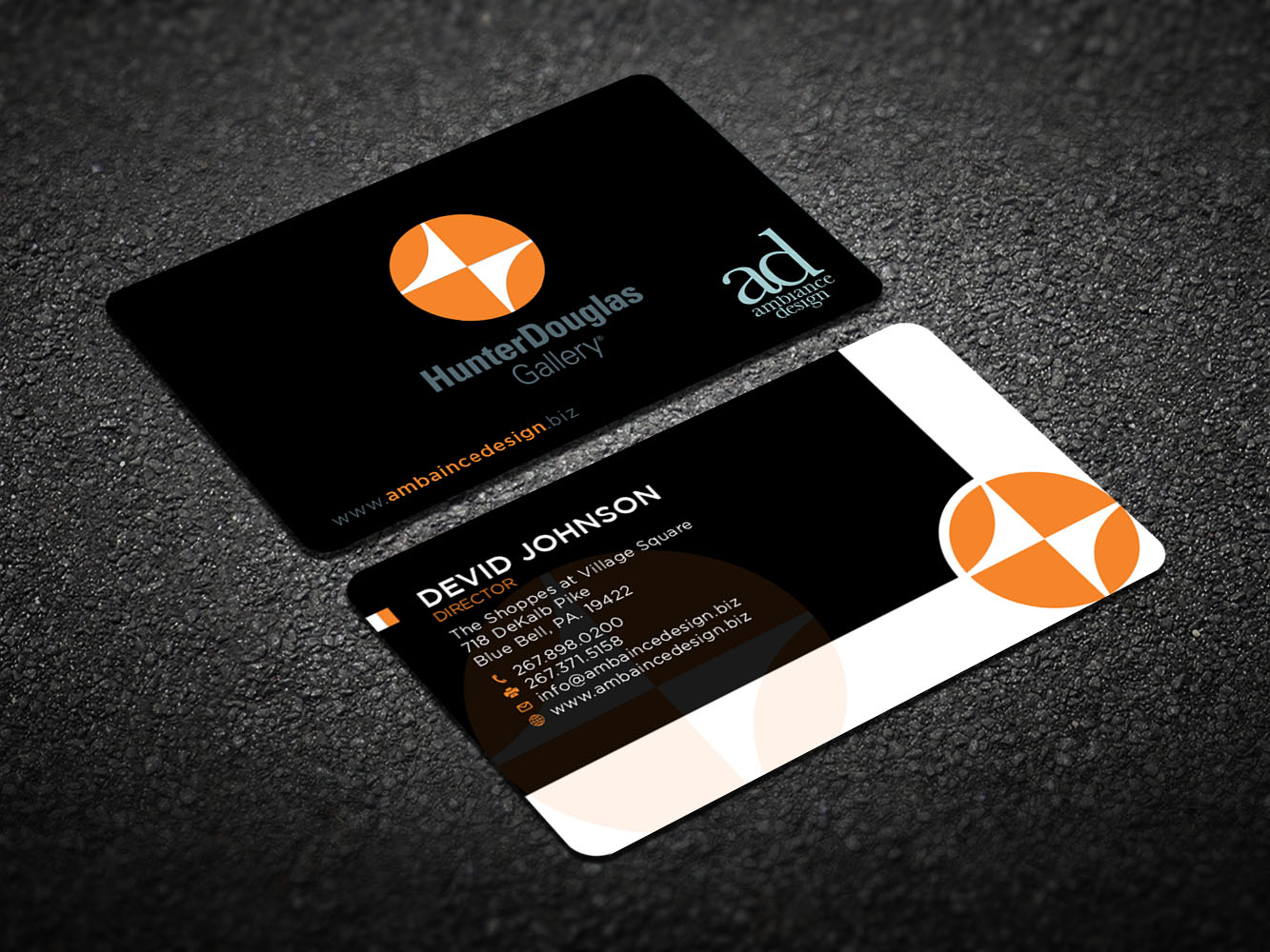 Business Card Design by Verified artistry (Design garden) for ambiance design | Design #11033857