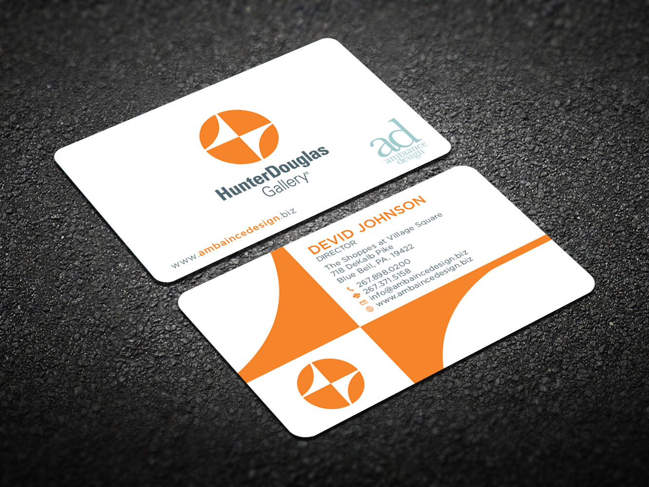 Business Card Design by Verified artistry (Design garden) for ambiance design | Design #11033858