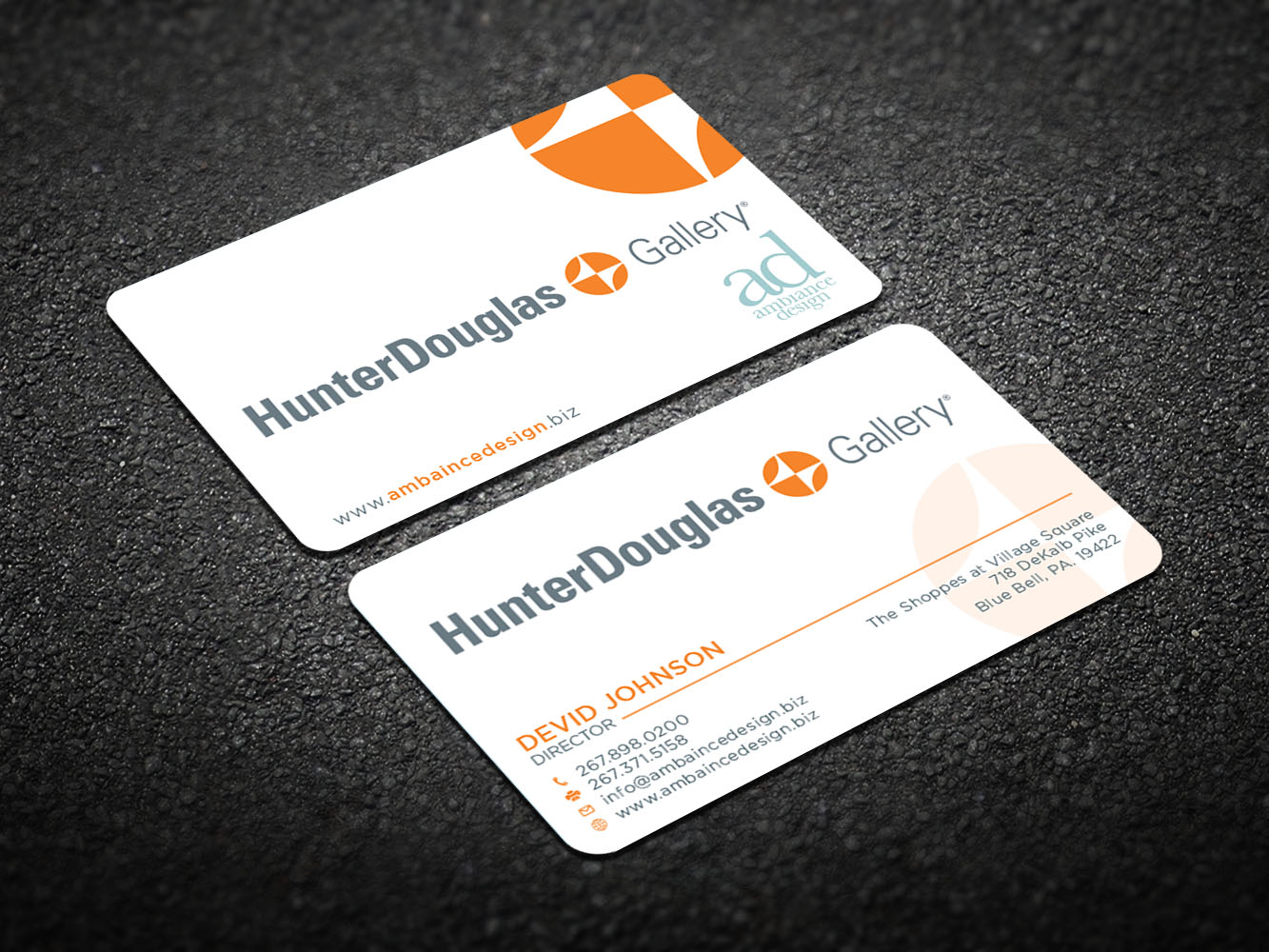 Diseño de Tarjeta de Presentación por Verified artistry (Design garden) para ambiance design | Diseño #11033864