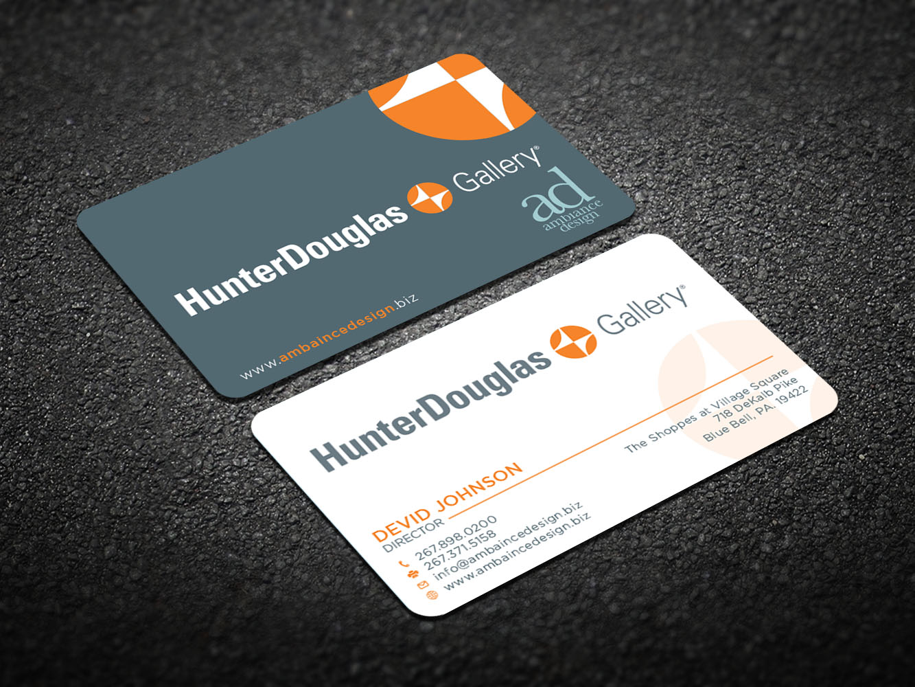 Business Card Design by Verified artistry (Design garden) for ambiance design | Design #11033866