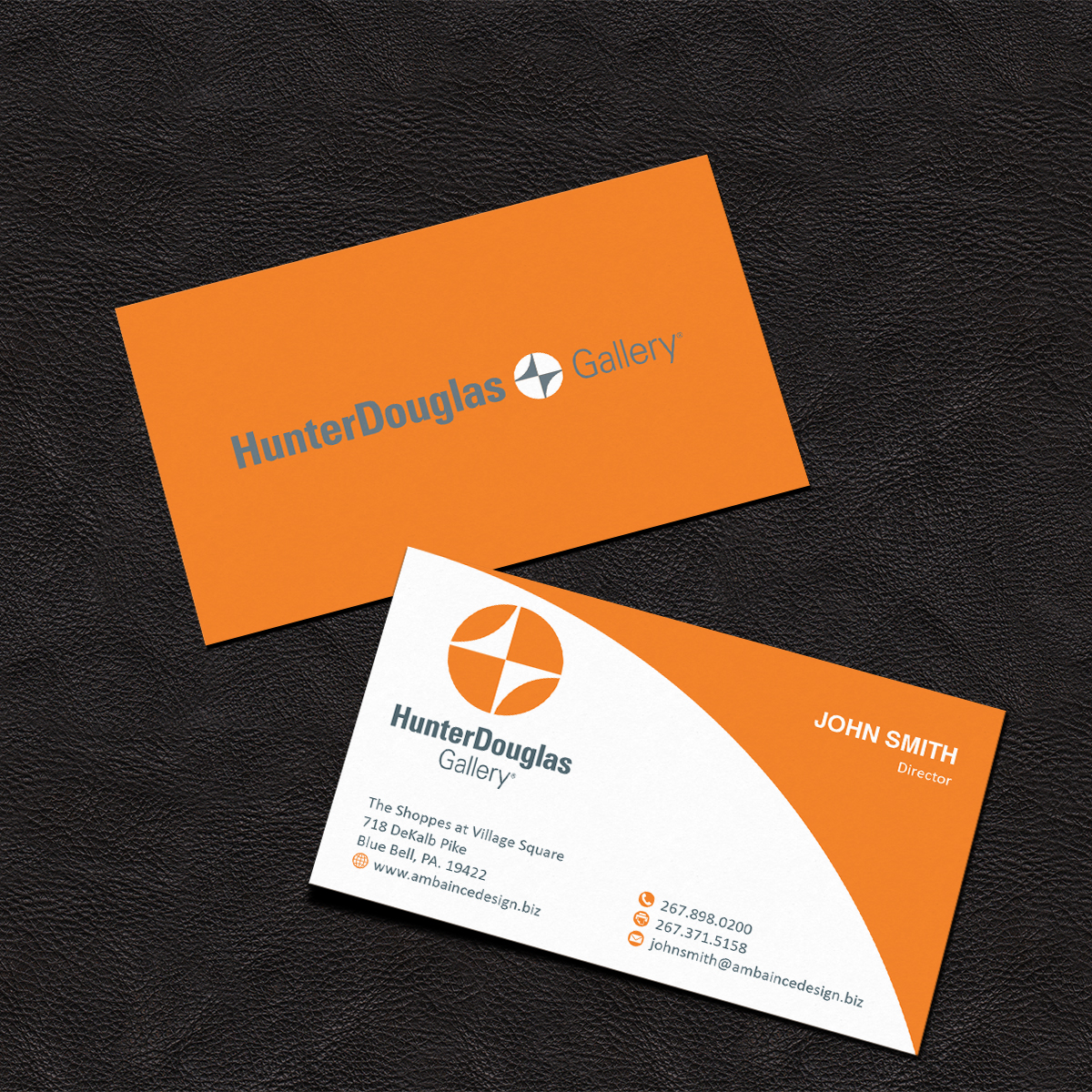 Business Card Design by Grafactory for ambiance design | Design #11048129