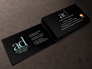 Design de Carte de Visite par Creations Box 2015 pour ambiance design | Design : #11030656