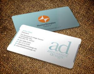 Business Card Design by Brand aid for ambiance design | Design: #11027892