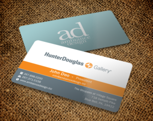 Business Card Design by Brand aid for ambiance design | Design: #11027895