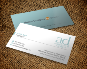 Business Card Design by Brand aid for ambiance design | Design: #11027896