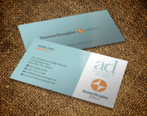 Business Card Design by Brand aid for ambiance design | Design: #11027898