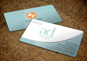 Design de Carte de Visite par chandrayaan.creative pour ambiance design | Design : #11025686