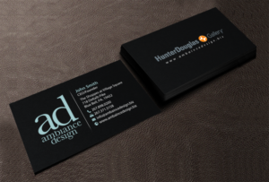 Design de Carte de Visite par chandrayaan.creative pour ambiance design | Design : #11025709