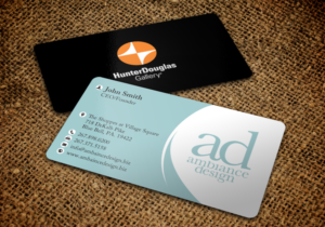 Visitenkarten-Design von chandrayaan.creative für ambiance design | Design: #11035931
