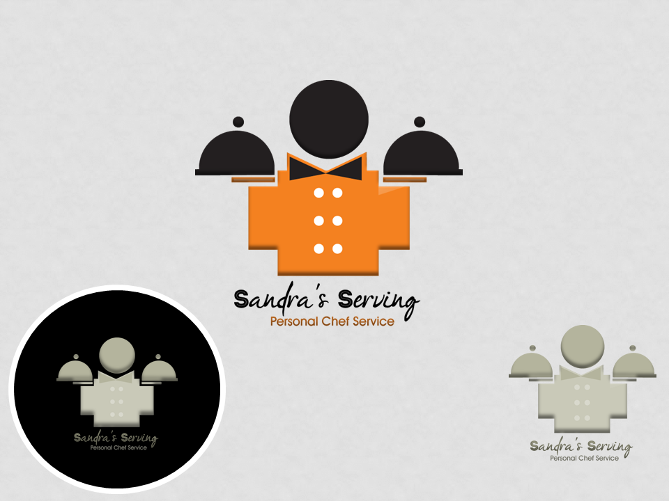Logo Design by Honey Pandya for Sandra's Serving Personal Chef Service | Design #2277315