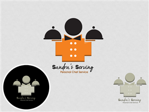 Logo Design by Honey Pandya for Sandra's Serving Personal Chef Service | Design: #2277315