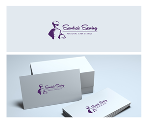 Logo Design by Frontino graphic studio for Sandra's Serving Personal Chef Service | Design: #2279619