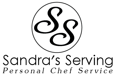 Logo Design by Cre8ture for Sandra's Serving Personal Chef Service | Design #2276637