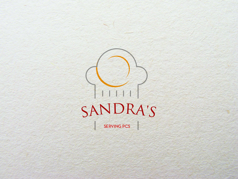 Logo Design by Rick Castelán Mayorga for Sandra's Serving Personal Chef Service | Design #2280165