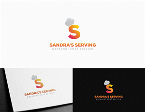 Logo Design by creativecorner for Sandra's Serving Personal Chef Service | Design: #2294096