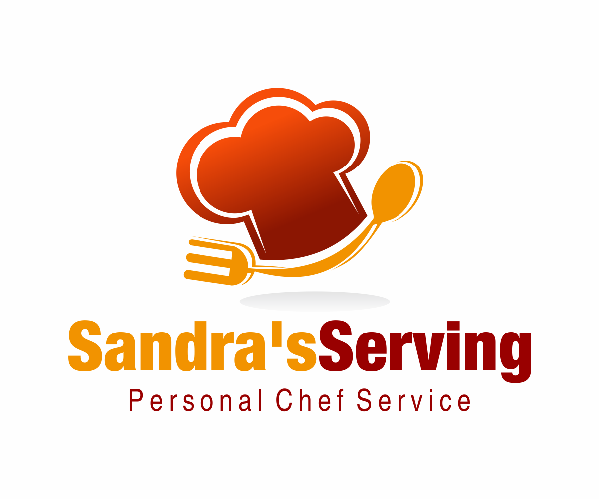 Logo Design by vitalblaze for Sandra's Serving Personal Chef Service | Design #2284188