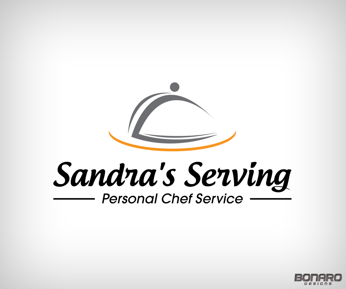 Logo Design by Bonaro Designs for Sandra's Serving Personal Chef Service | Design #2284826