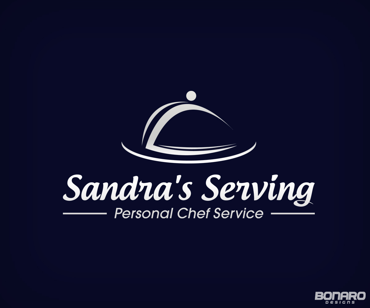 Logo Design by Bonaro Designs for Sandra's Serving Personal Chef Service | Design #2284829