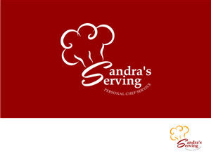 Logo Design by Atvento Graphics for Sandra's Serving Personal Chef Service | Design: #2276770