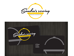 Logo Design by Soula Vetter for Sandra's Serving Personal Chef Service | Design: #2280721