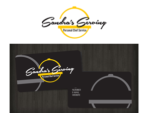 Logo Design by Soula Vetter for Sandra's Serving Personal Chef Service | Design: #2284173