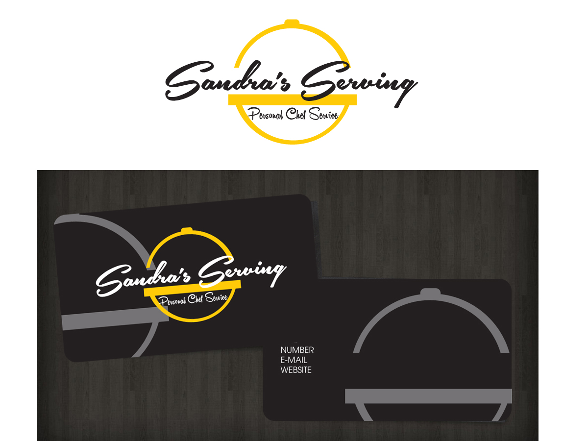 Logo Design by Soula Vetter for Sandra's Serving Personal Chef Service | Design #2284179