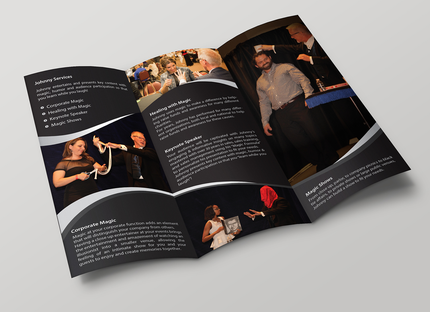 Flyer Design by alex989 for Hat Tricks Productions | Design #11095185