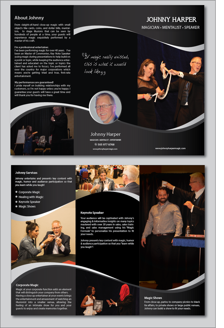 Flyer Design by alex989 for Hat Tricks Productions | Design #11184355