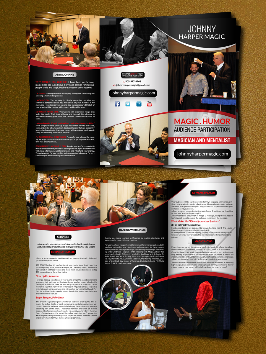 Flyer Design by debdesign for Hat Tricks Productions | Design #11083834