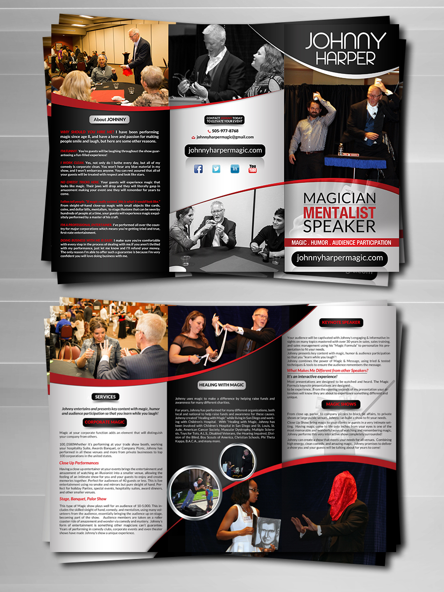 Flyer Design by debdesign for Hat Tricks Productions | Design #11186585