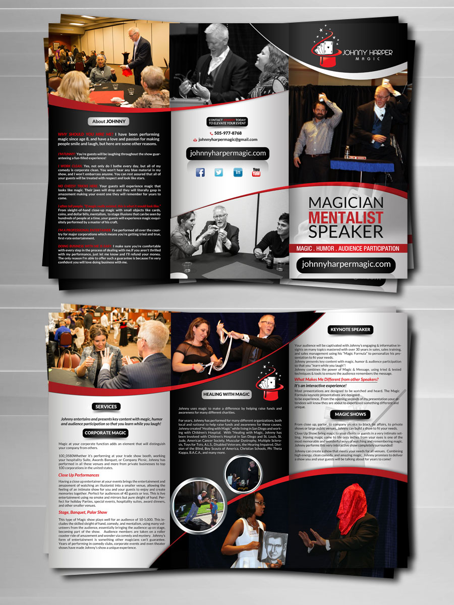 Flyer Design by debdesign for Hat Tricks Productions | Design #11193027