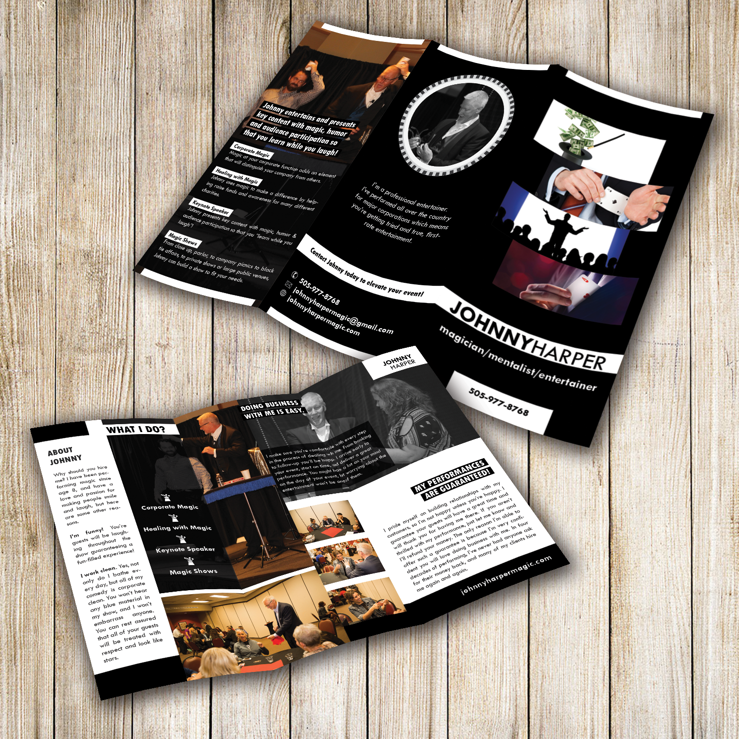 Flyer Design by Masha K for Hat Tricks Productions | Design #11078460