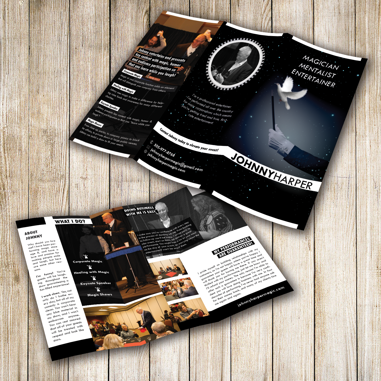 Flyer Design by Masha K for Hat Tricks Productions | Design #11090681