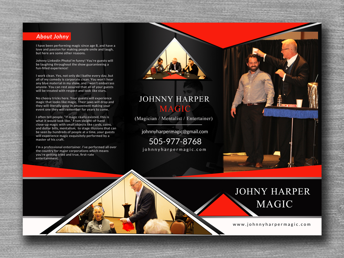 Flyer Design by creative.bugs for Hat Tricks Productions | Design #11085745