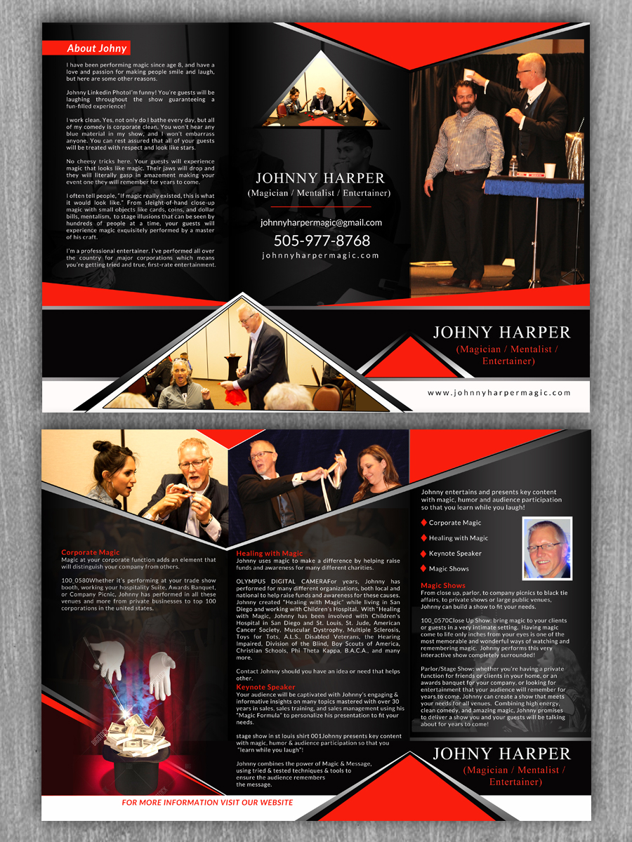 Flyer Design by creative.bugs for Hat Tricks Productions | Design #11093484