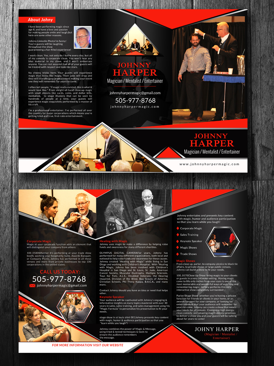 Flyer Design by creative.bugs for Hat Tricks Productions | Design #11143265