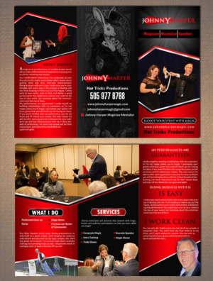 Flyer Design by creative.bugs for Hat Tricks Productions | Design: #11178280