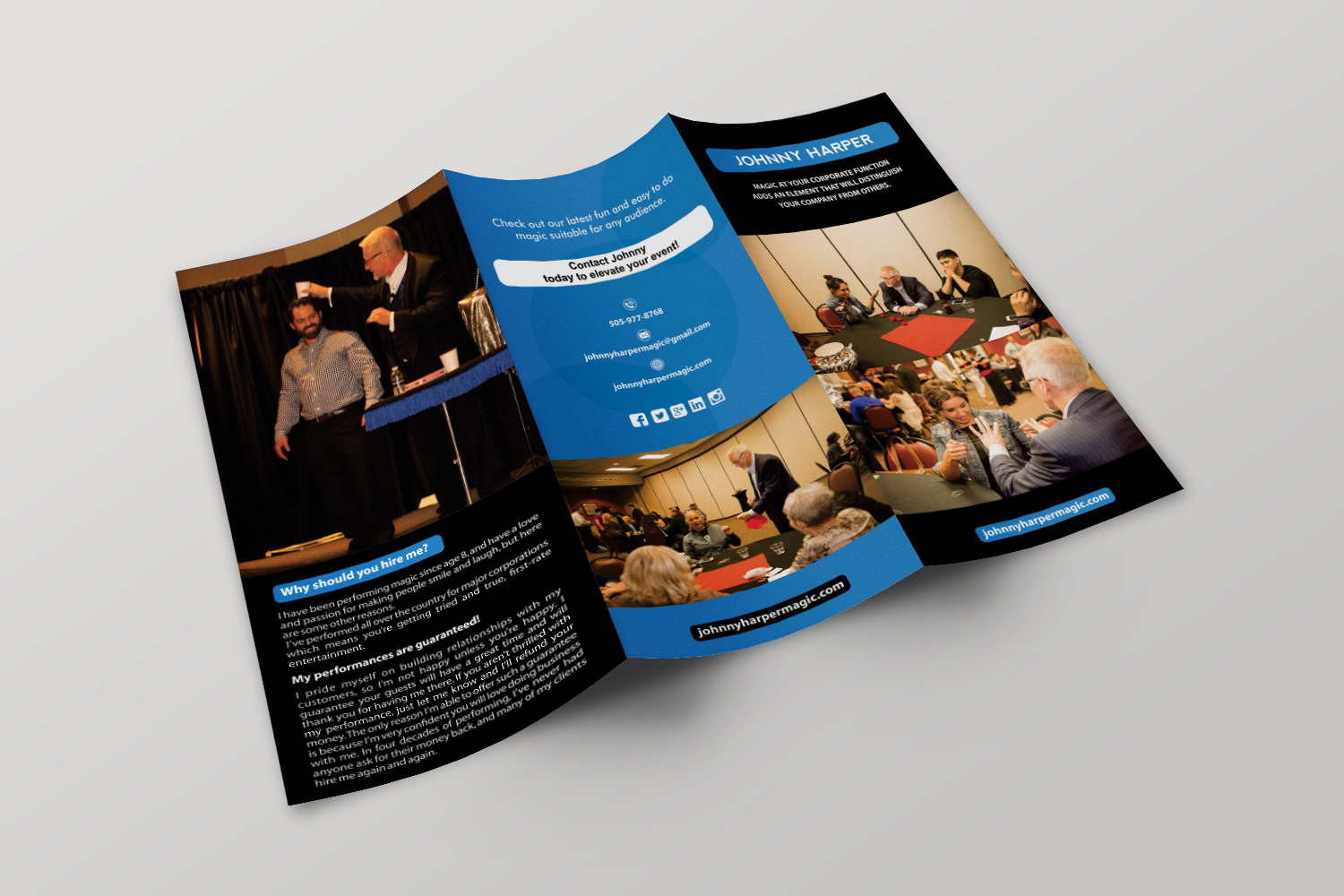 Flyer Design by ecorokerz for Hat Tricks Productions | Design #11179207