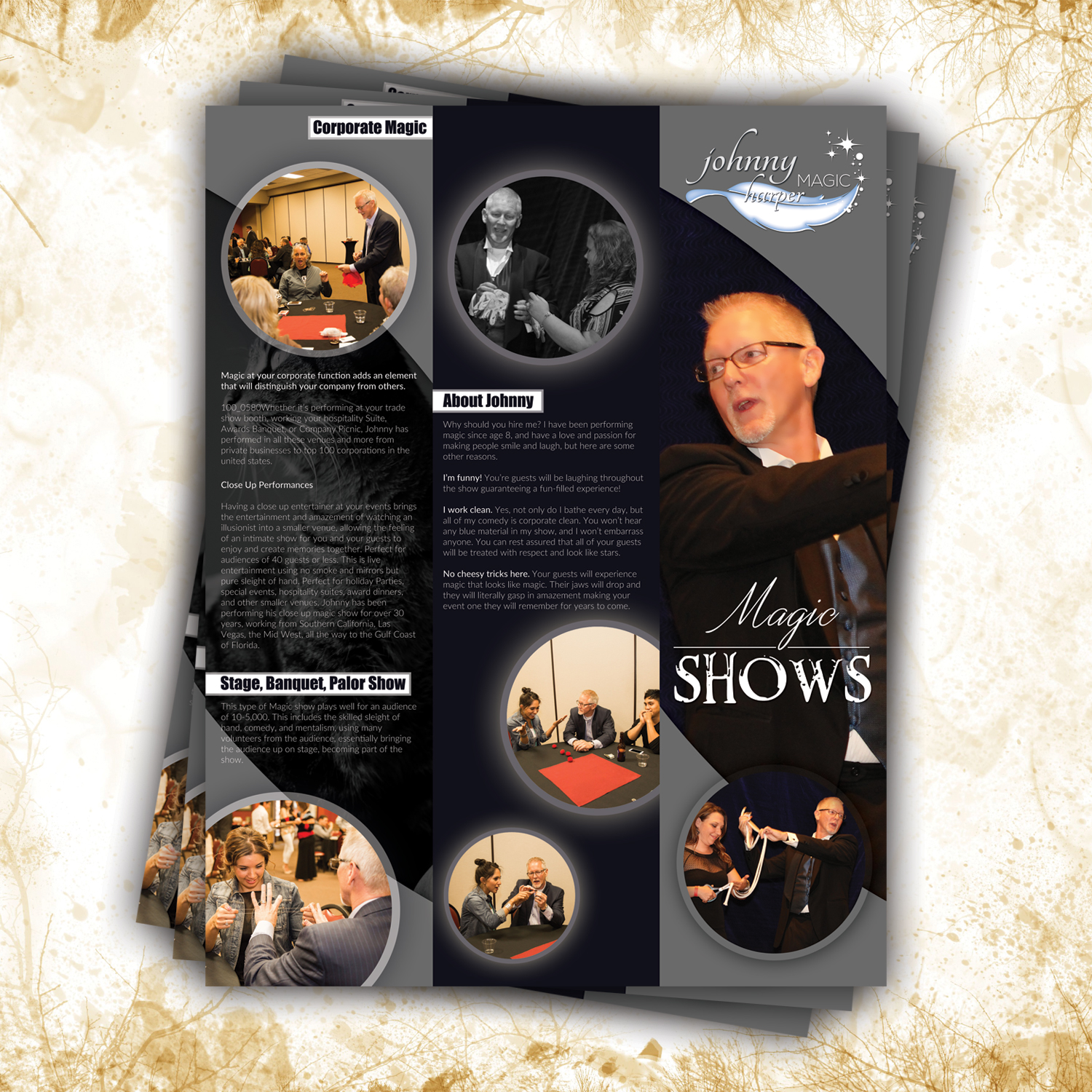 Flyer-Design von kants2812 für Hat Tricks Productions | Design #11154180