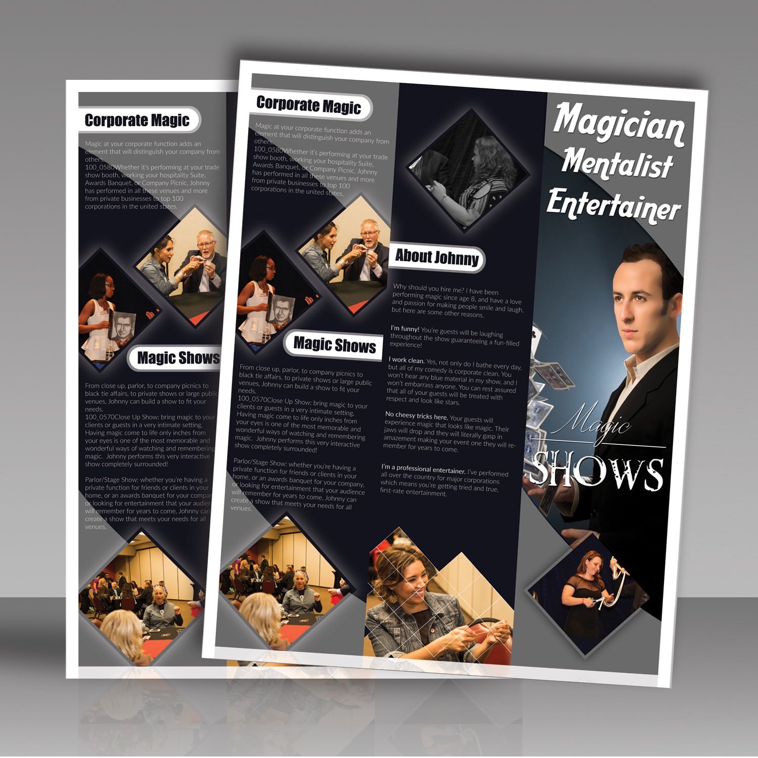 Flyer Design by kants2812 for Hat Tricks Productions | Design #11178422