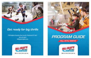Magazine Design by JCR for Bill Gray's Iceplex | Design: #11091665