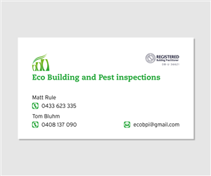 Business Card Design by dxp for this project | Design: #2280014